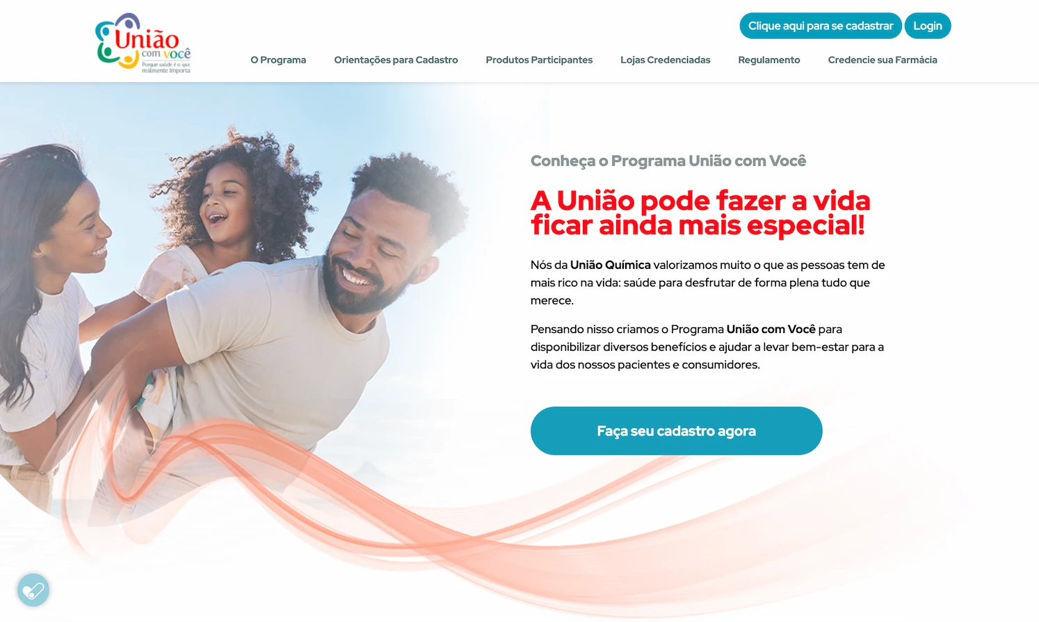 Programa "União com Você", desenvolvido pela União Química.