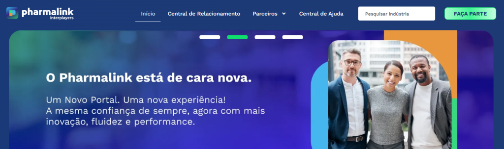 Interplayers lança novo Pharmalink: plataforma ganha visual renovado e novas funcionalidades pharmalink-novo-site