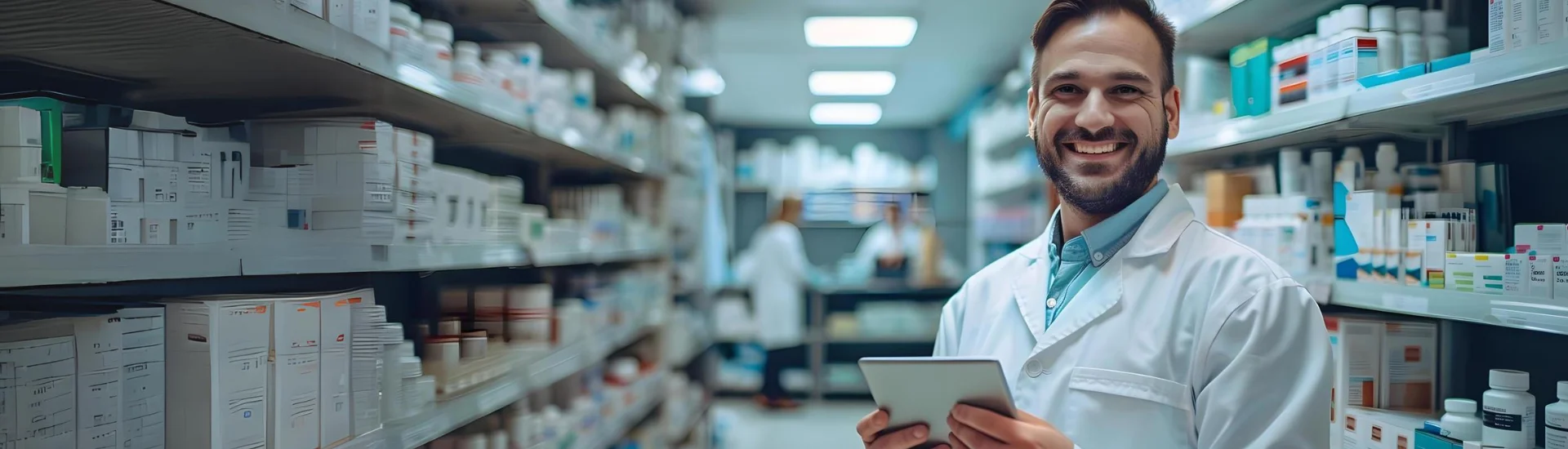 Foto ilustrativa: profissional de gestão de farmácias