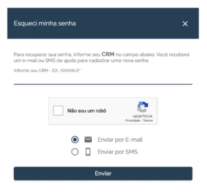 Médico Como Recuperar a Senha de Acesso